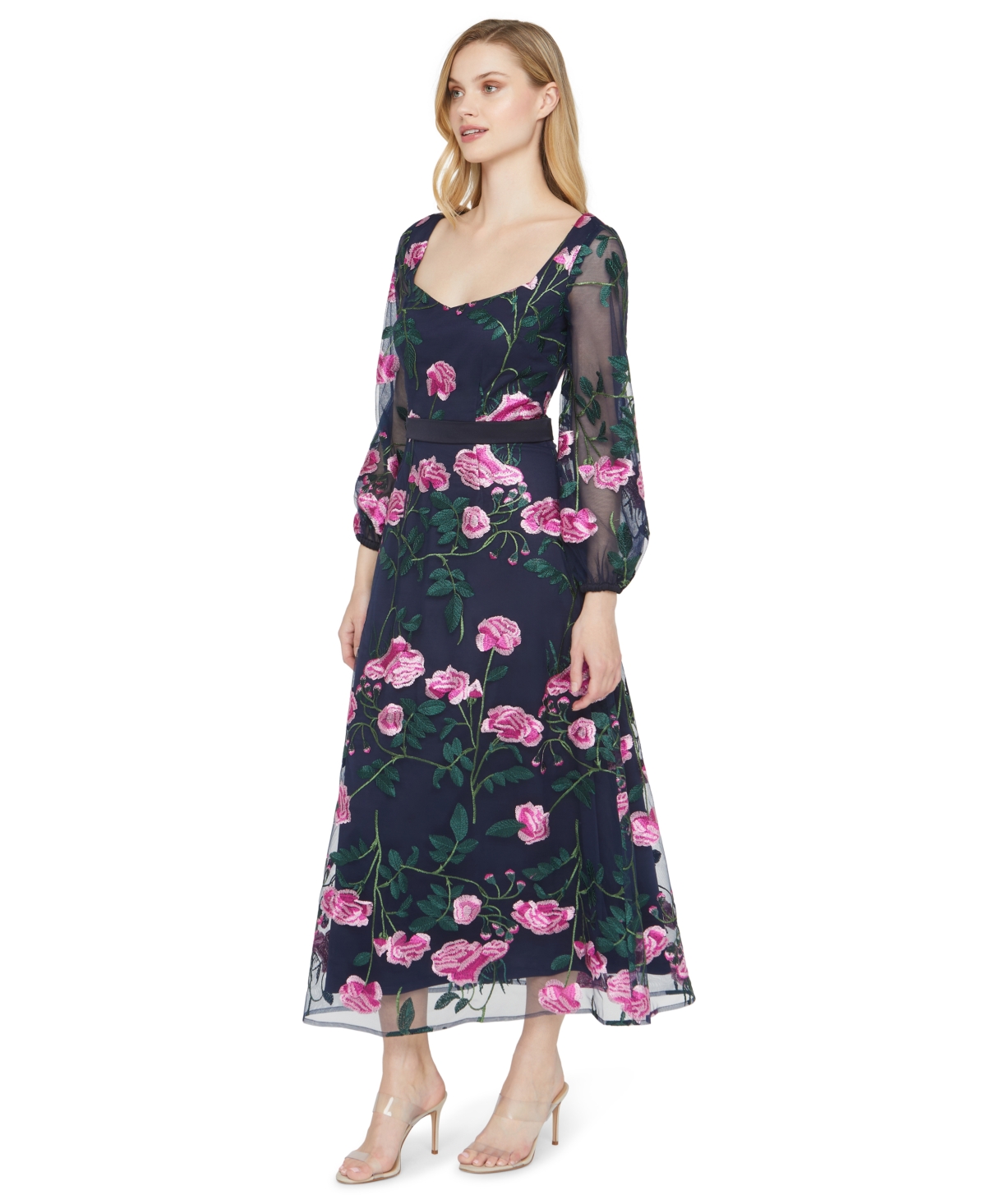 Js Collections Women'sâ Angelina Sweatheart Neck Cocktail Dress In Multi