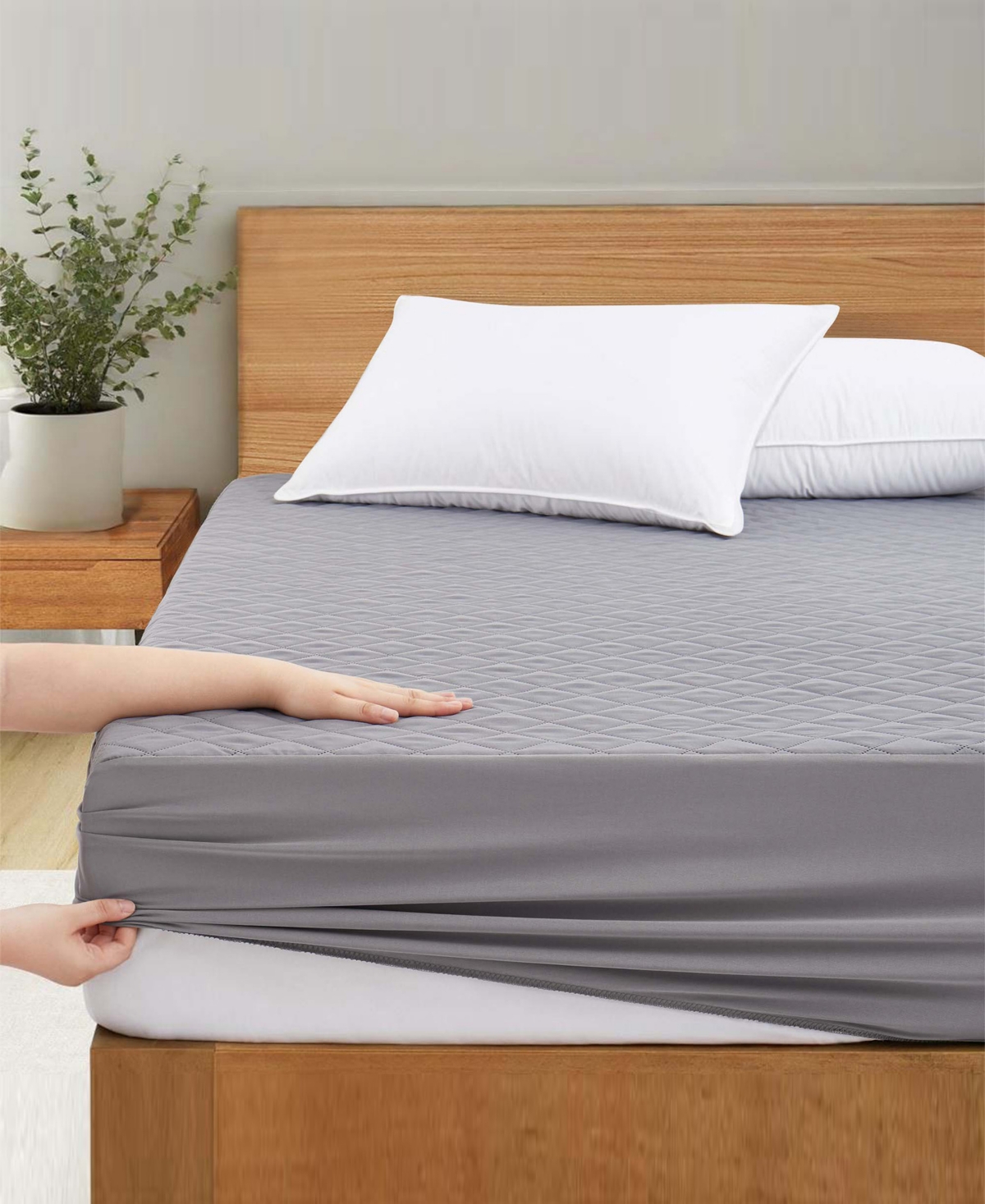 Unikome Waterproof Quilted Mattress Protector