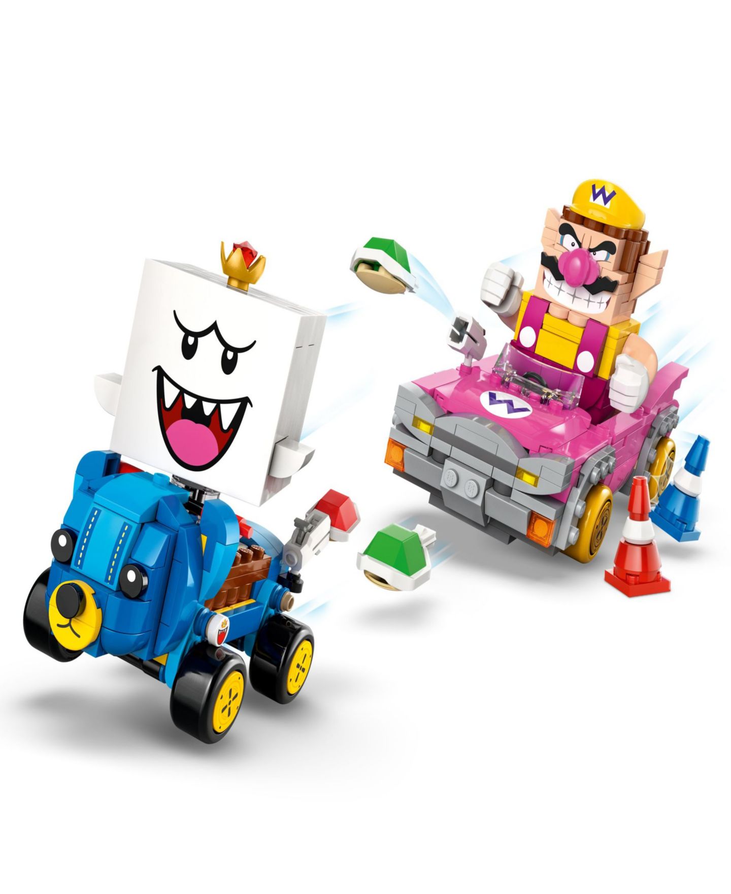 Детские конструкторы LEGO® Super Mario: Mario Kart Wario King Boo 72038, 512 Pieces — фото 2