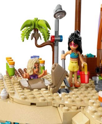 Friends Family Vacation Beach Resort 42673 Toy Building Set, 1140 Pieces