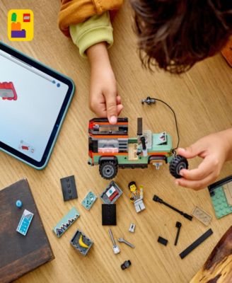 City Off-Road 4 x 4 Mountain Truck Building Toy 60447, 221 Pieces