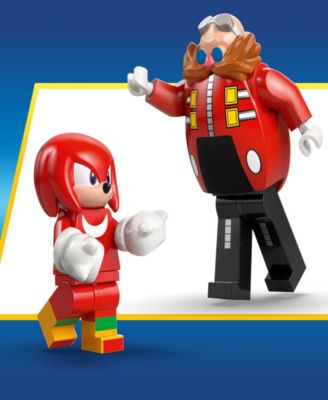 LEGO Sonic the Hedgehog Knuckles vs. Dr. Eggman Egg Crusher Mech 77005, 350 Pieces