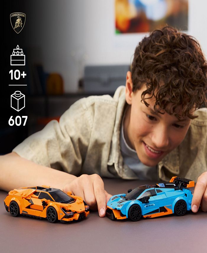 LEGO Speed Champions Lamborghini Revuelto Huracán STO 77238, 607 Pieces - Multi - No Size