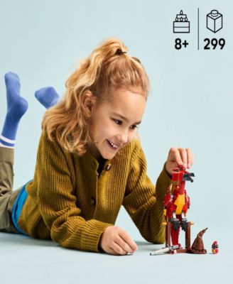 Harry Potter Fawkes Dumbledore's Phoenix 76448 Toy Building Set, 299 Pieces