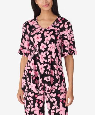 Women's Above Elbow Sleeve Pajama Set