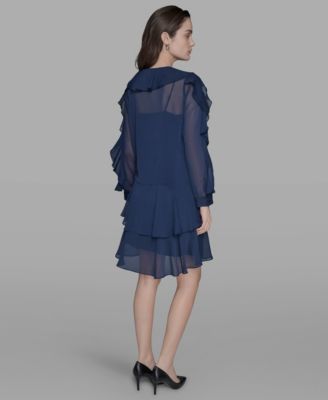 Women's Layered Ruffle Dress