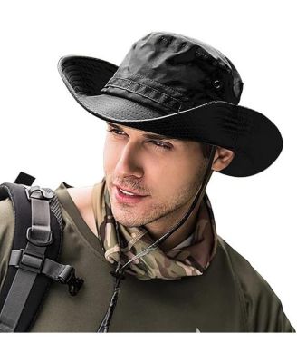 Sun Hats for Men Women Bucket Hat UPF 50+ Boonie Hat Foldable UV Protection Hiking Beach Fishing Summer Safari