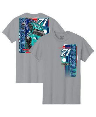 Spire Motorsports - Men's Gray Michael McDowell Delaware Life Car T-Shirt