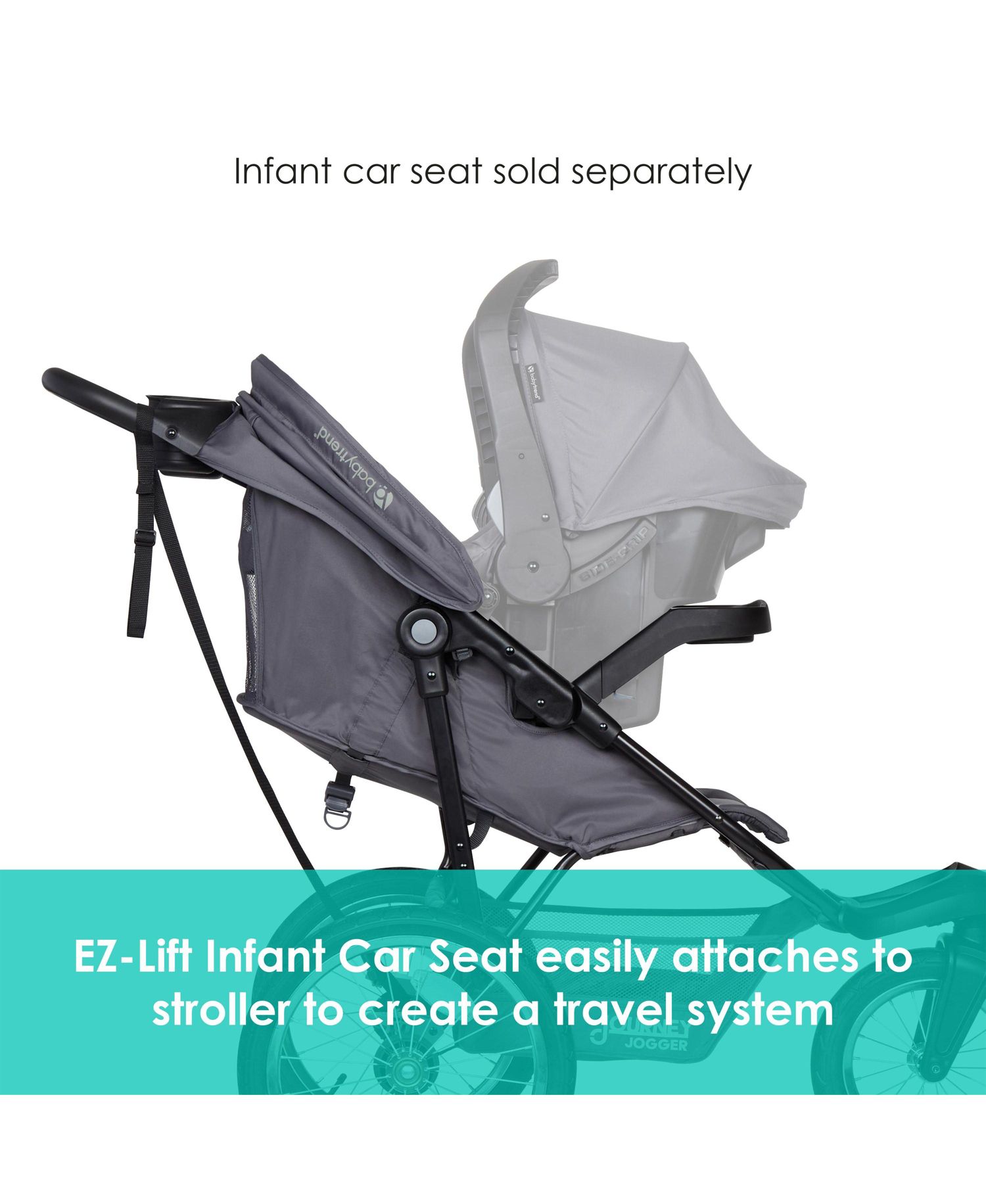 Baby Journey Jogger - Stellar Grey