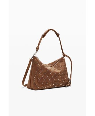 Women's Medium cut-out faux leather bag