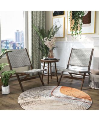 Haft Aluminum Indoor and Outdoor 3pc Table and Chair Set