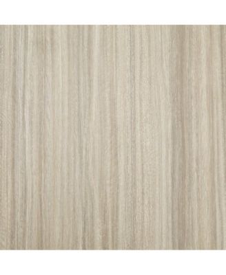 Alwynn White and Natural Wood 7-Pc Dining Set, Table with 6 Windsor Chairs