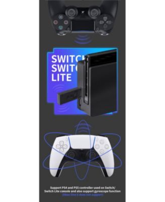 Wireless USB Bluetooth Controller Adapter for Nintendo Switch OLED, Switch LITE, PS5, PS4, Xbox One, PC, STEAM
