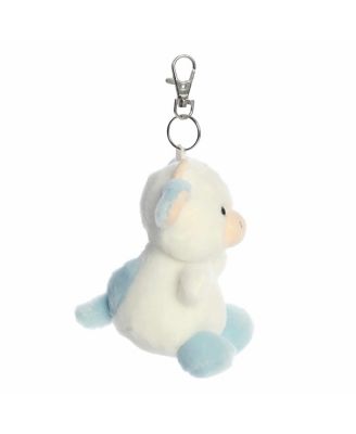 Mini Skyla Blueberry Cow Palm Pals Adorable Clip-On Blue 4