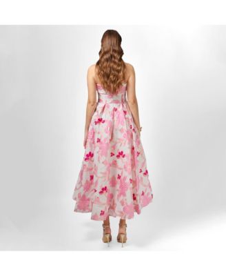 Women's Alanna Jacquard A Line Midi