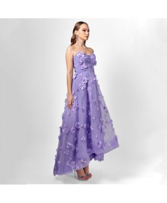 Women's Ila Strapless Hi Lo Gown