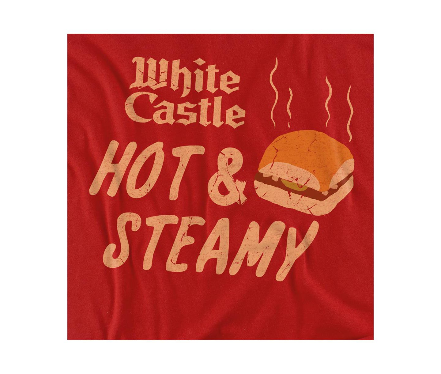 Мужская футболка White Castle Hot & Steamy, цвет: Красный — фото 2
