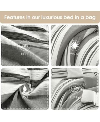 Cornille Stripes 7-Pc. Comforter Set, King