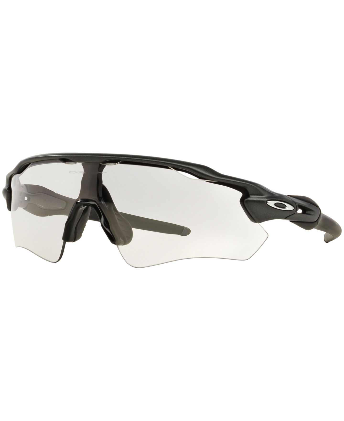 Женские солнцезащитные очки Oakley OO9208 Radar EV Path, цвет: Серый тёмный / Прозрачный — фото 1