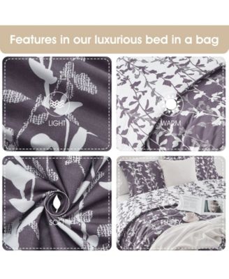 Millie Leaves 2-Pc. Comforter Set, Twin