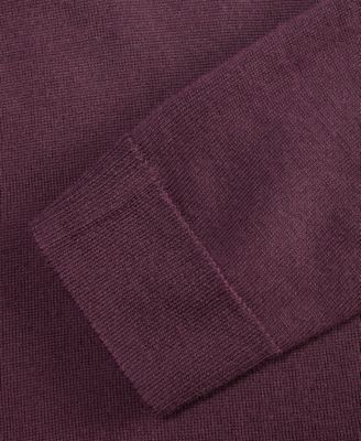 Men's Merino Wool-Blend Turtleneck Sweater, Created for Macy's