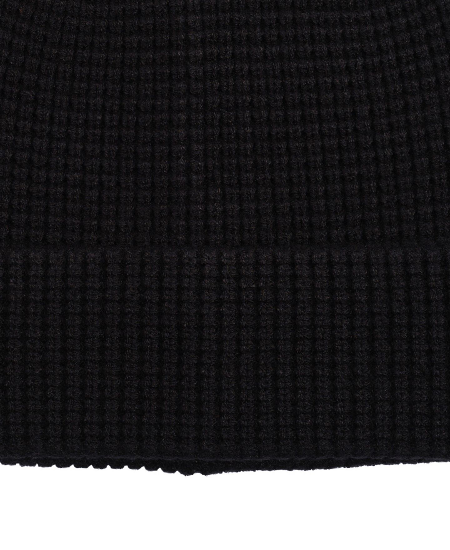 Мужская шапка Alfani Cuffed Waffle Beanie, цвет: Чёрный — фото 2