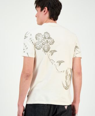 Men's Japanese Floral Graphic T-Shirt