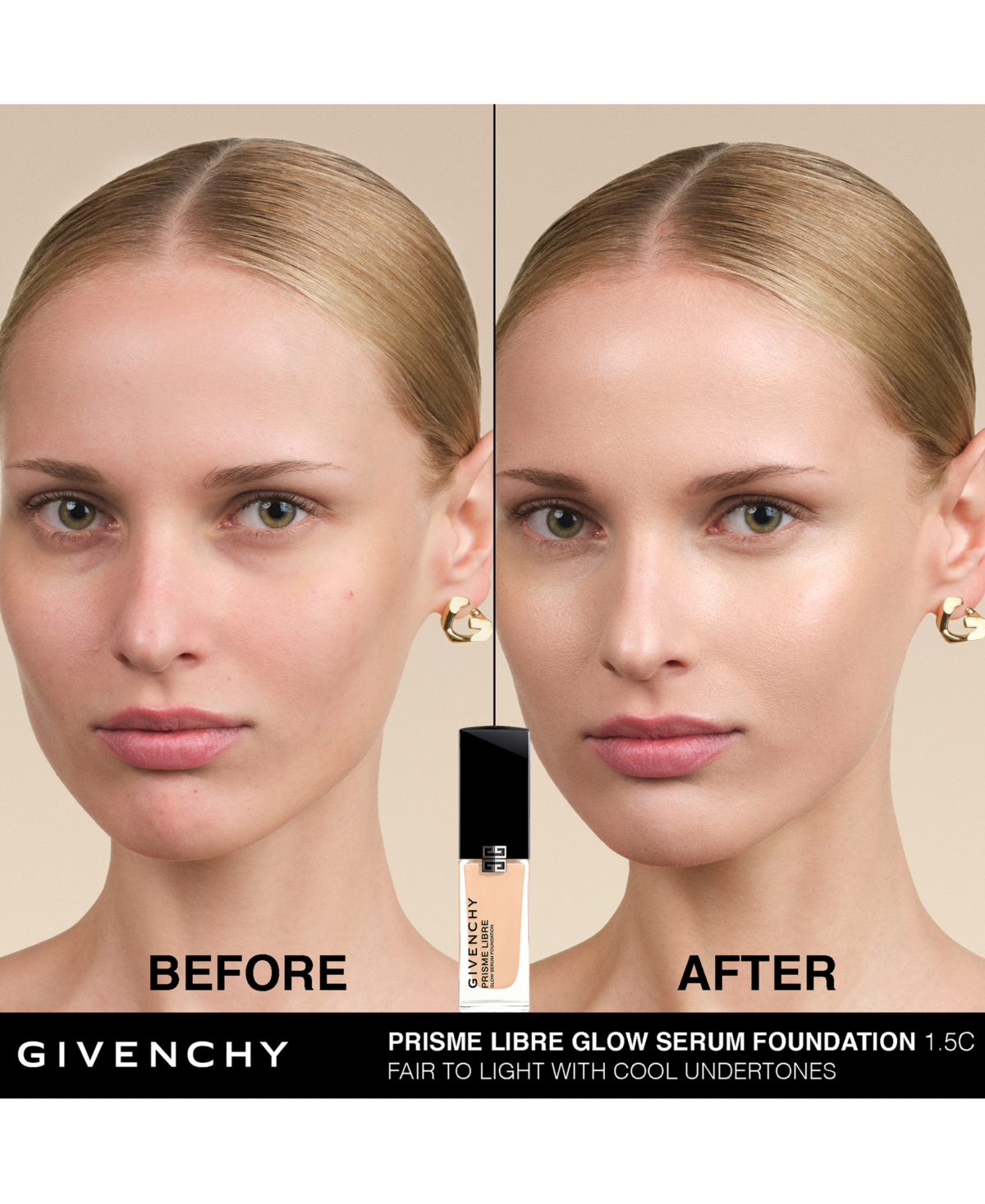 Givenchy Prisme Libre Glow Serum Blurring & Hydrating Foundation, 1 Oz.