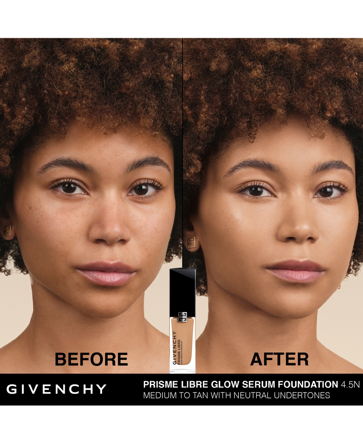 Givenchy Prisme Libre Glow Serum Blurring & Hydrating Foundation, 1 Oz.