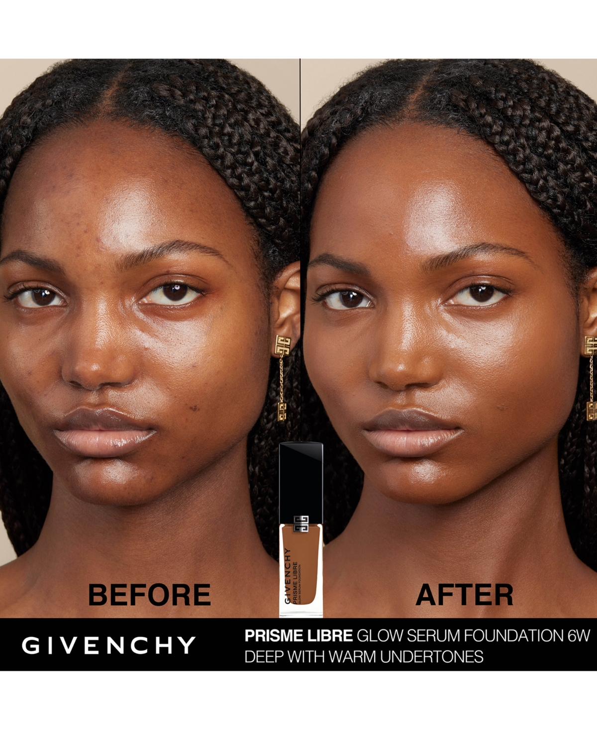 Givenchy Prisme Libre Glow Serum Blurring & Hydrating Foundation, 1 Oz.
