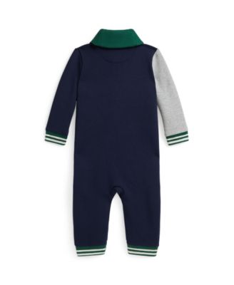 Baby Boys' Color Blocked Fleece Coverall
