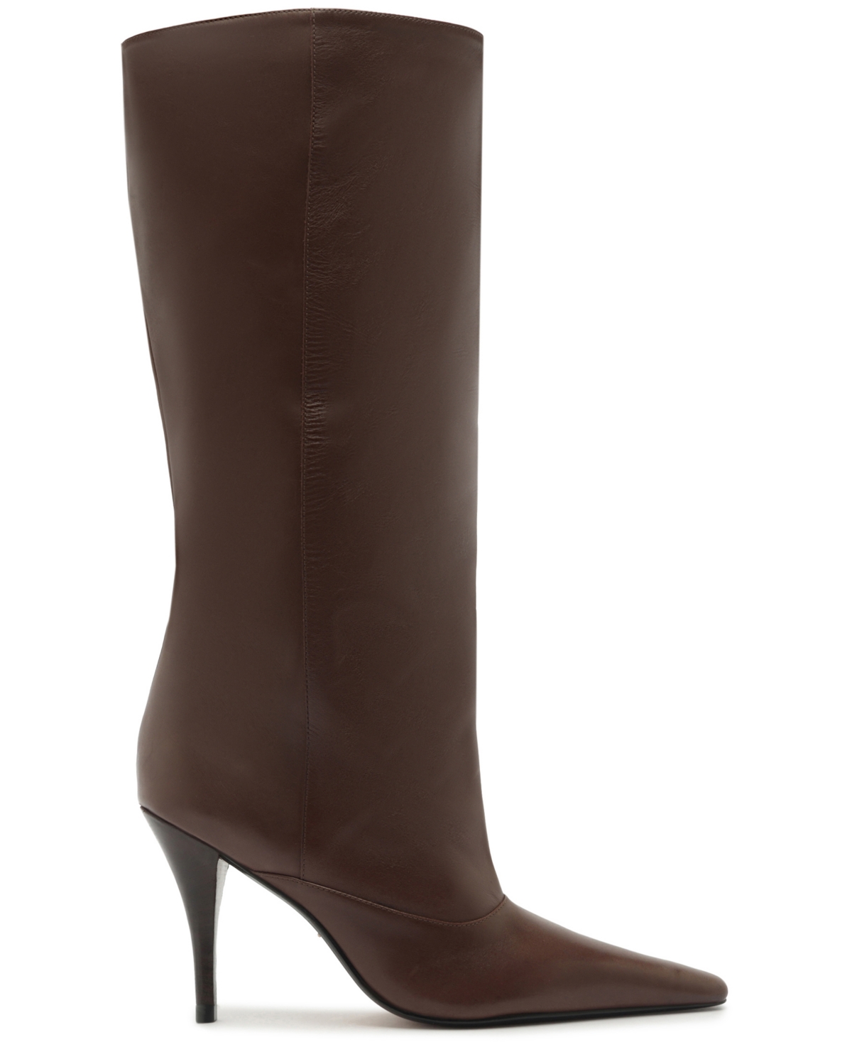 Schutz Rudy Pointed Toe Boot In Brown