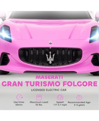 12V Kids Electric Car Licensed with Auxiliary Wheel, Remote,