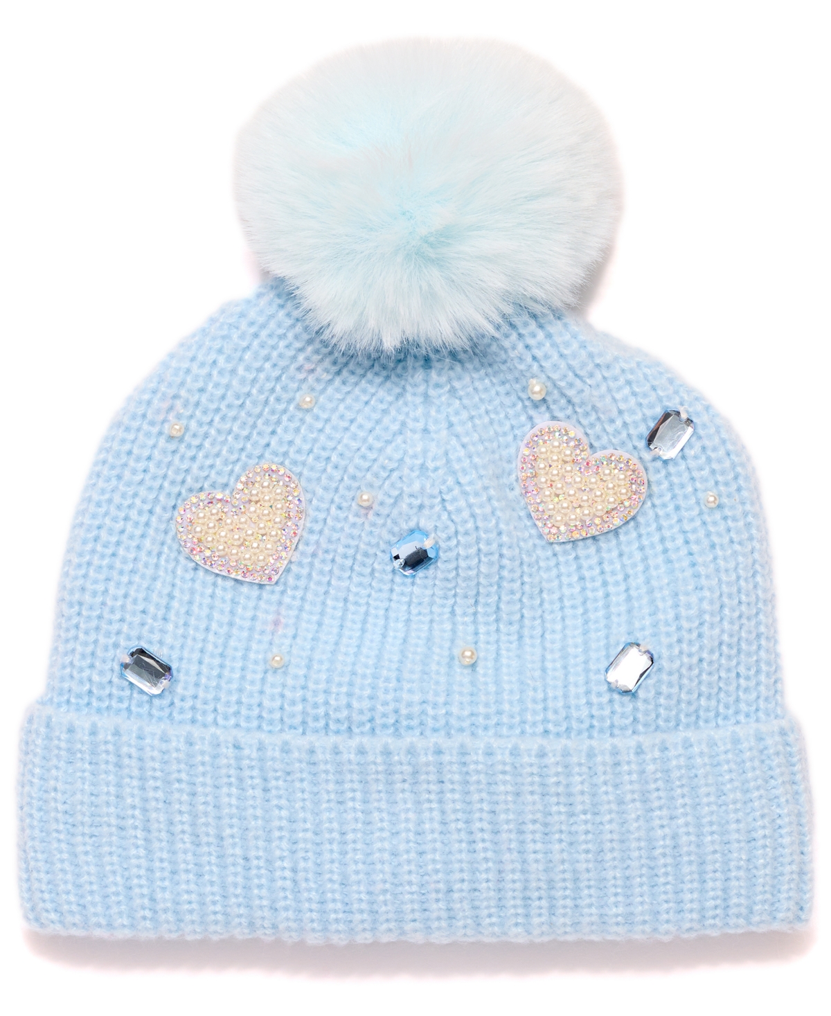 Inmocean Big Girls 3-piece Hat, Gloves, And Scarf Set In Blue