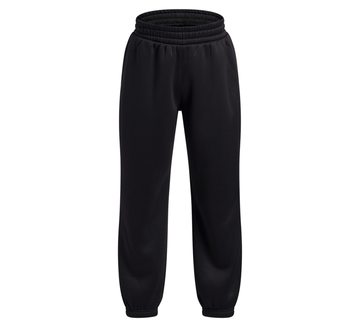 Under Armour Big Girls Oversized Fleece Joggers In Black