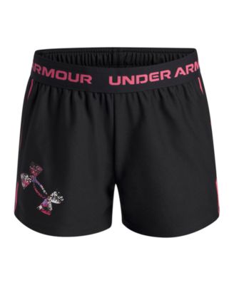 Little and Big Girls' Tech Play Up Logo Shorts