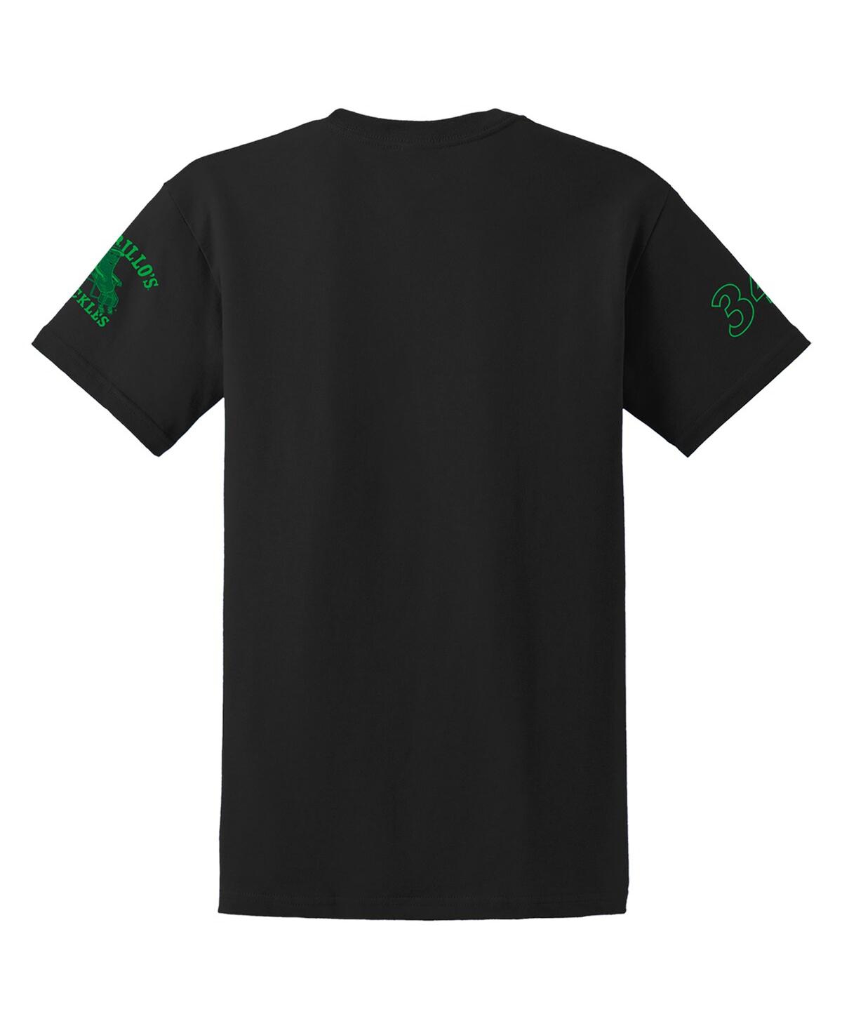 Front Row Motorsports Men's Black Todd Gilliland Grillo's Pickles Car T-shirt In Black