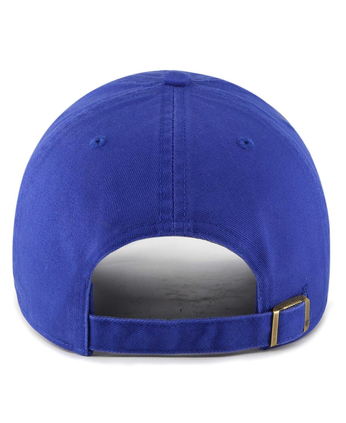 47 Brand Women's Royal Indianapolis Colts Confetti Icon Clean Up Adjustable Hat In Blue