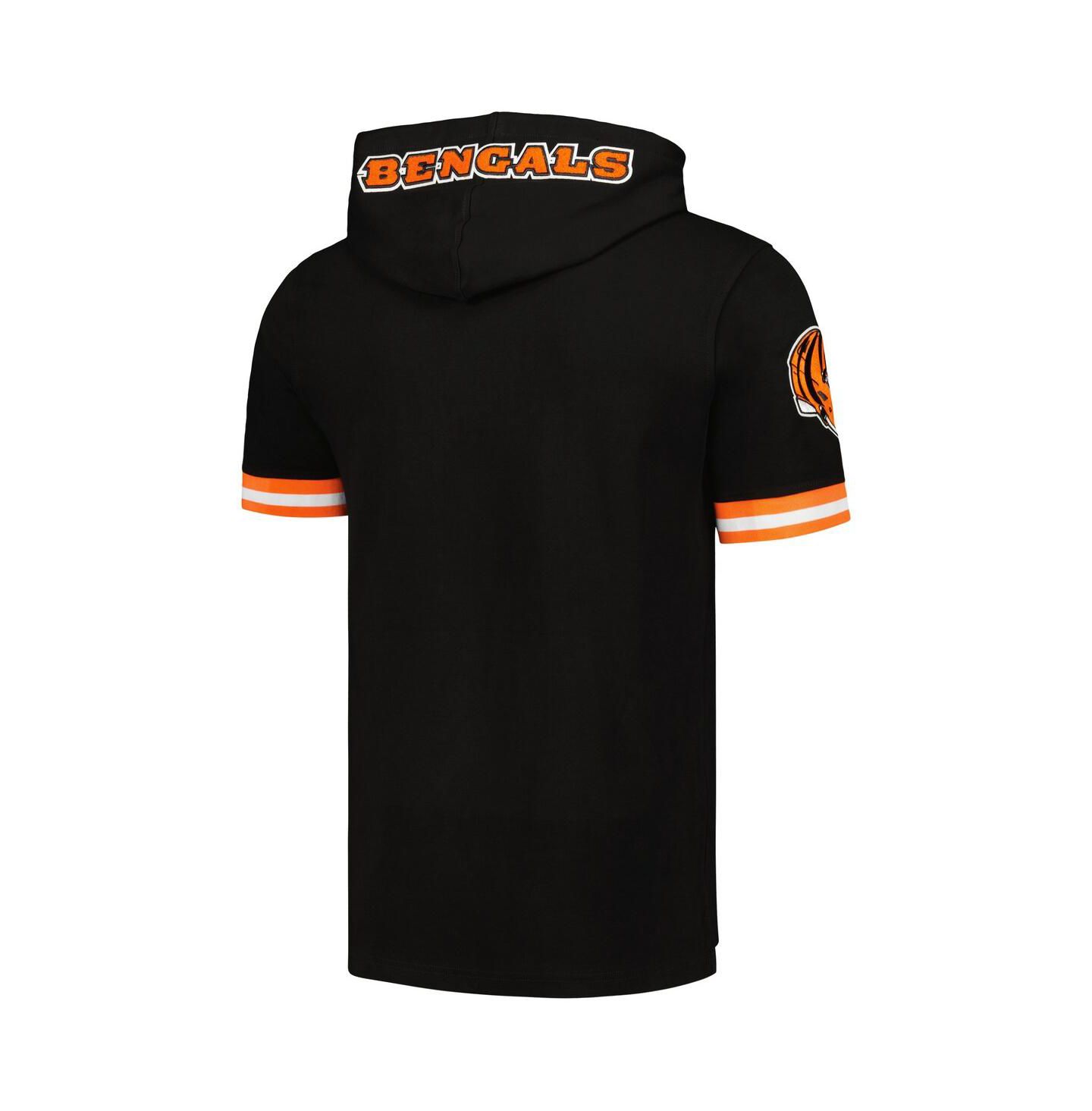 Мужское худи Pro Standard Joe Burrow Black Cincinnati Bengals Player Name & Number T-Shirt — фото 3