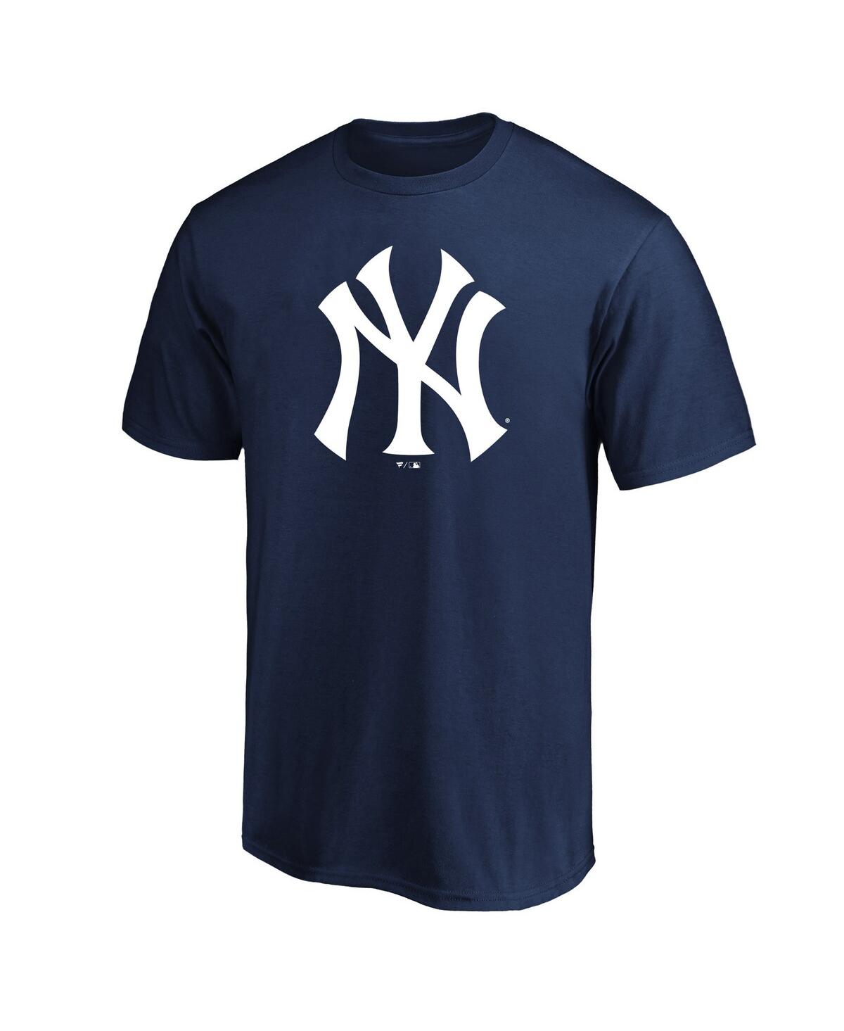 Fanatics Men's Derek Jeter Navy New York Yankees Big Tall Name Number T-shirt In Blue