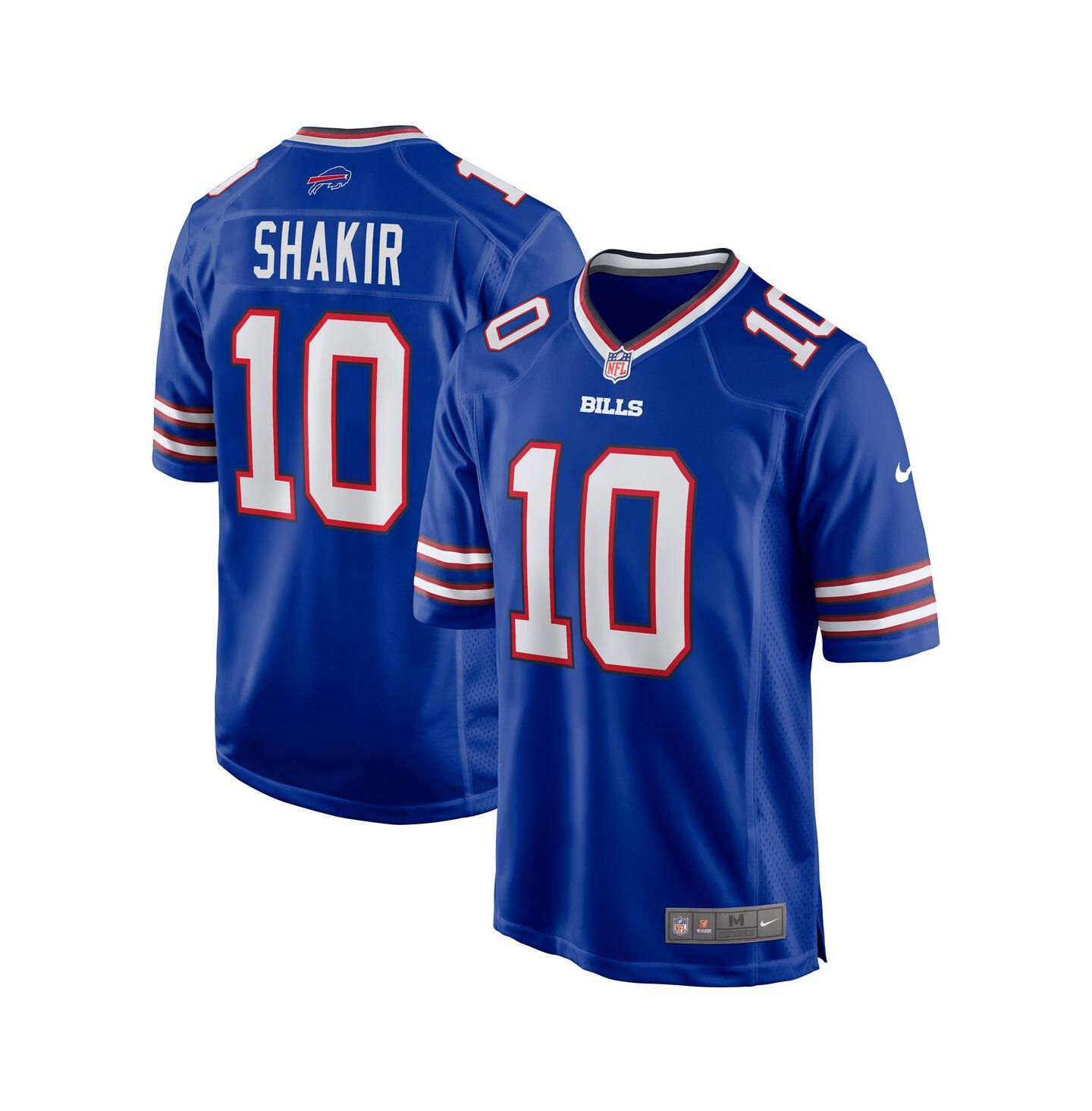 Мужской топ Nike Khalil Shakir Royal Buffalo Bills Game Jersey — фото 1