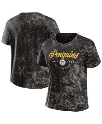 Fanatics - Women's Black Pittsburgh Penguins Breakaway T-shirt