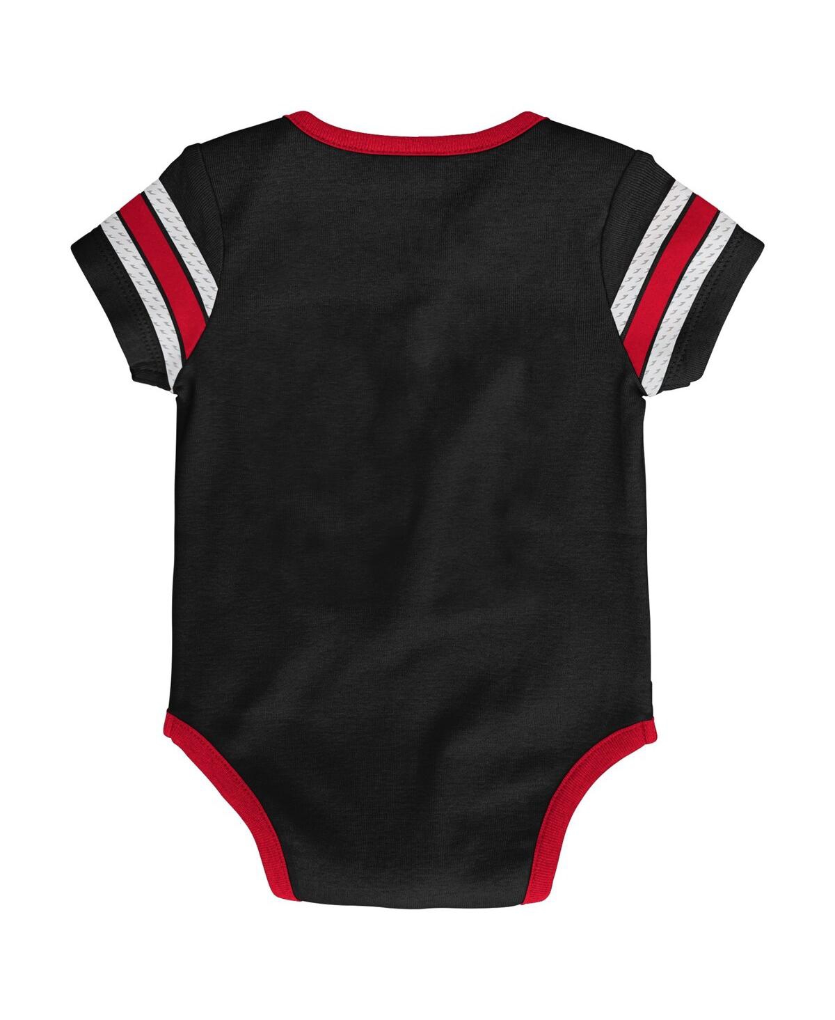 Outerstuff Baby Boys And Girls Black New Jersey Devils Hockey Jersey Bodysuit In Black