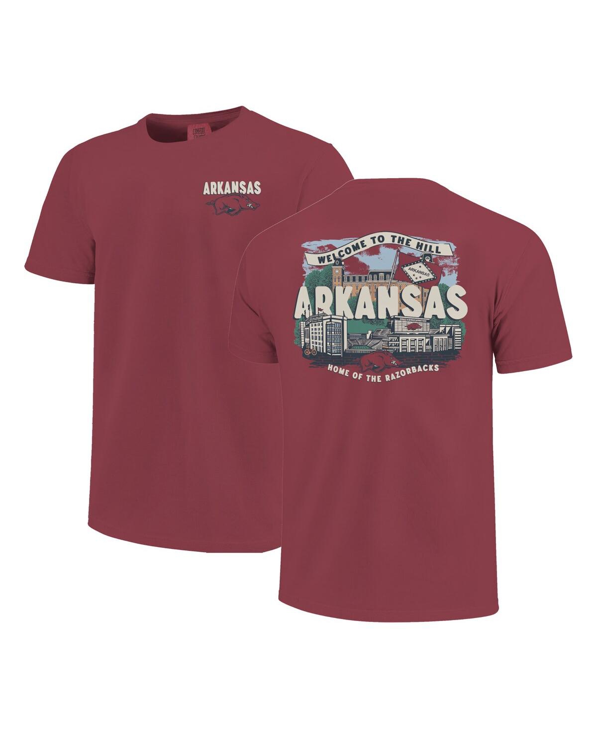 Image One Big Boys And Girls Cardinal Arkansas Razorbacks Local Campus Scene T-shirt In Brown
