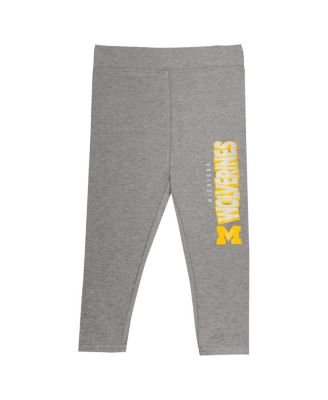 Baby Boys and Girls Navy Michigan Wolverines Clubhouse Pullover Hoodie and Legging Set
