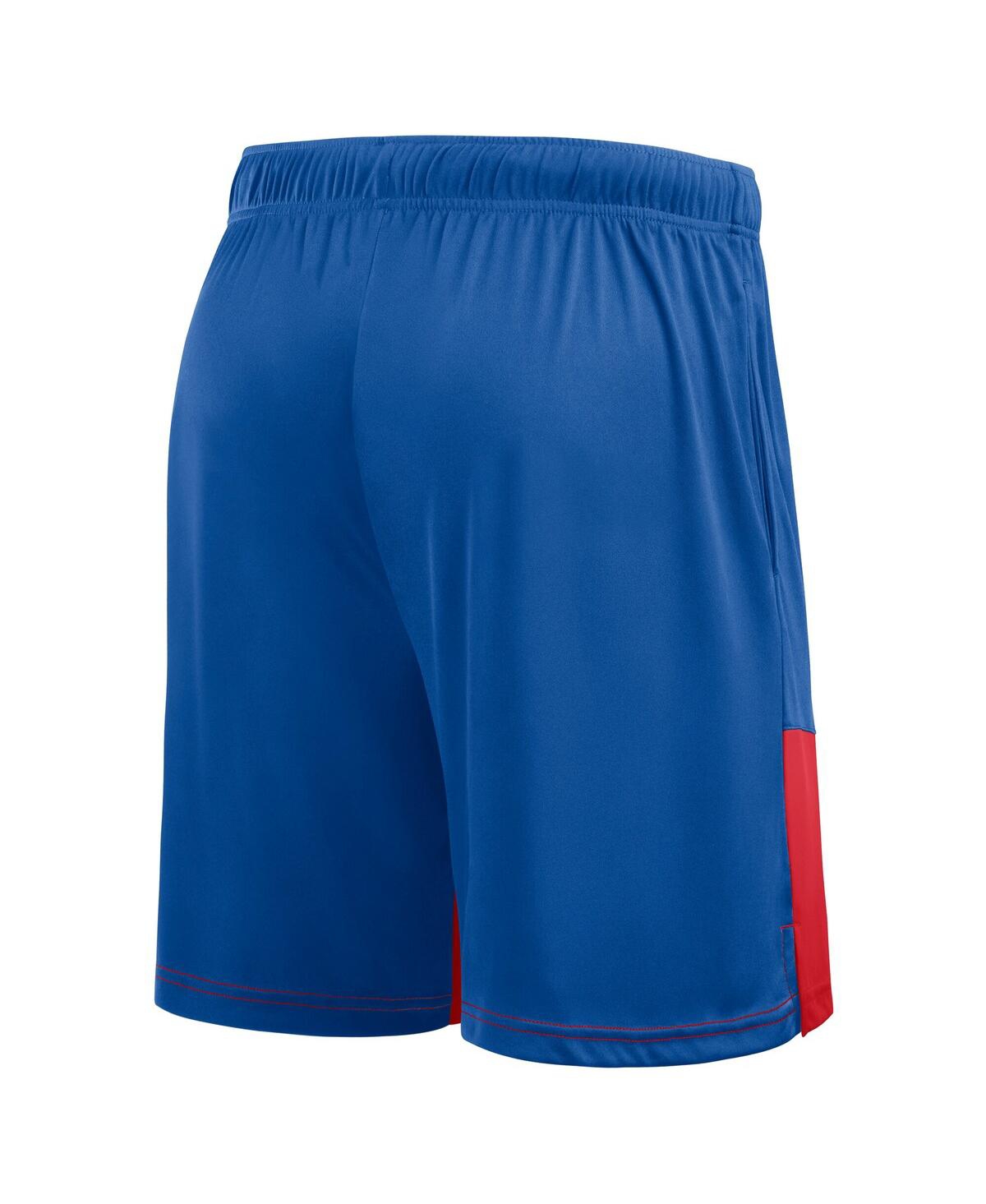 Fanatics Men's Royal/red Buffalo Bills Big Tall Best Of The Best Performance Shorts In Blue