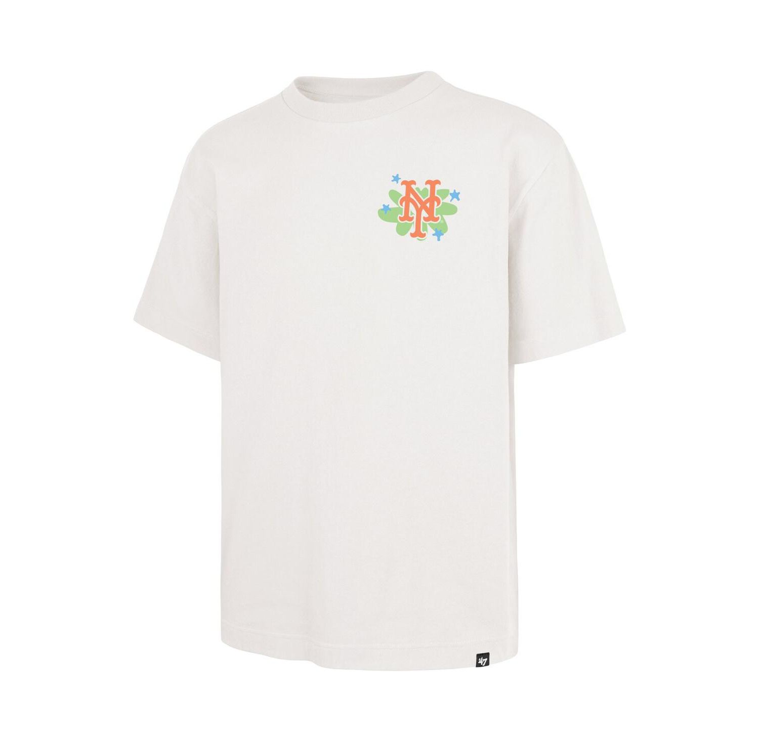 Men's Cream New York Mets Flora Foundation T-Shirt