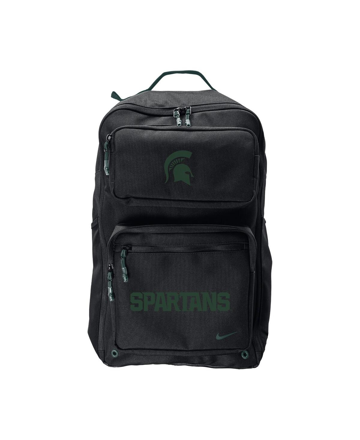 Nike Michigan State Spartans Utility Speed Backpack In Black