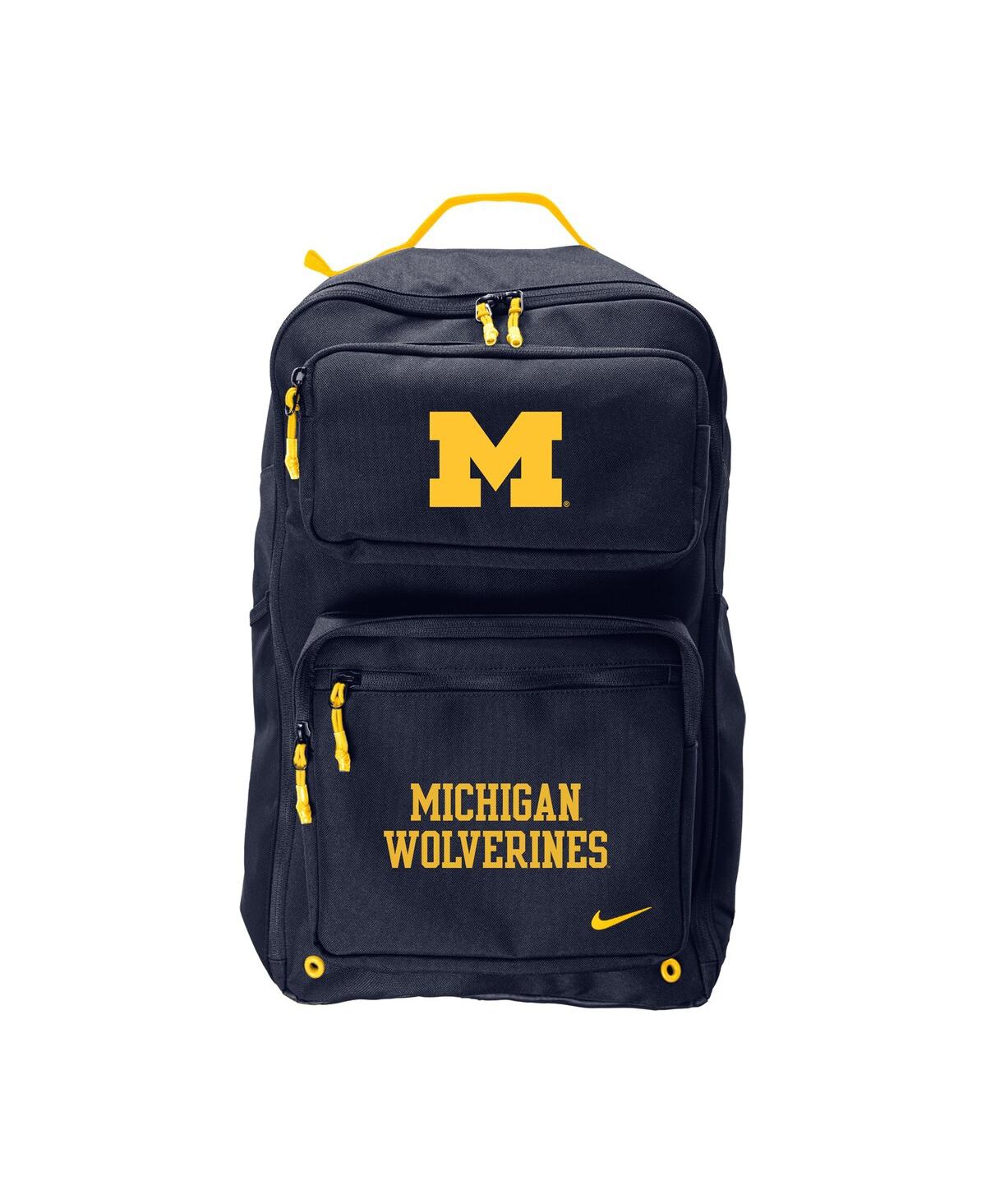 Nike Michigan Wolverines Utility Speed Backpack In Blue