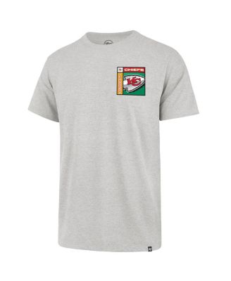 '47 Brand - Men's Gray Kansas City Chiefs Chrome Plate Franklin T-shirt